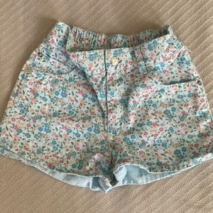 Gap Girls floral shorts